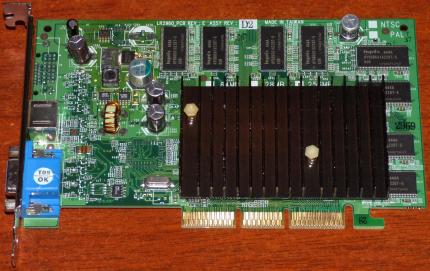 Leadtek LR2969 NVIDIA FX5500 (NV34) 256MB RAM VGA 8x AGP 2004